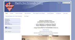Desktop Screenshot of dignitysfv.org