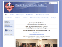 Tablet Screenshot of dignitysfv.org